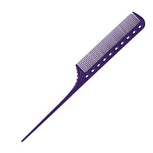 [Y.S.PARK] 꼬리빗 (Tail Combs) 와인딩 빗 YS-101 퍼플(Purple) 216mm